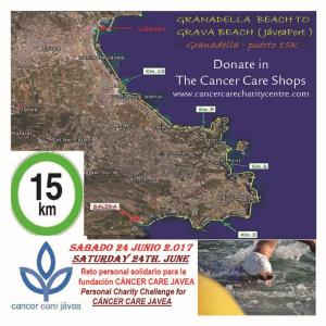 Jose Ramon Garcia Swimming for Cancer Care Javea