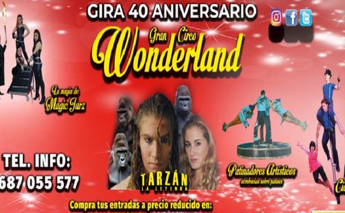 Circus Wonderland In Javea until 2nd April
