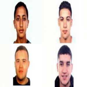 Barcelona Attack . Search for These 4 Suspects