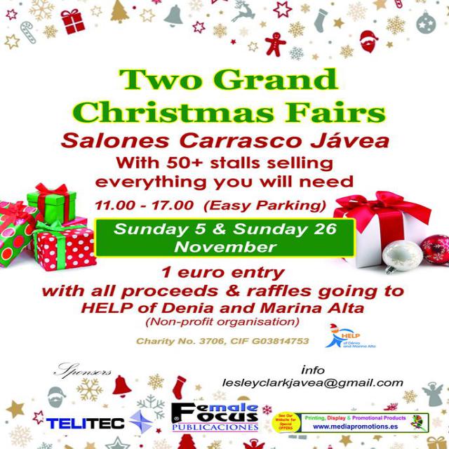 Christmas Fairs at Carrasco, Javea