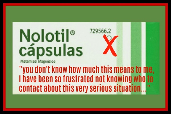 Dangers of Nolotil Updated