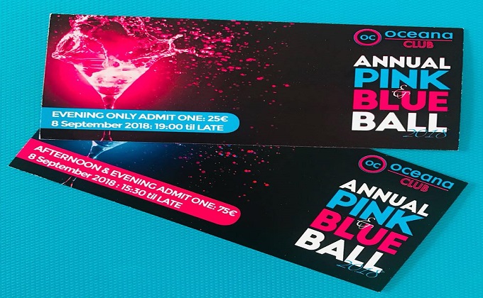 Pink and Blue Charity Ball September 2018