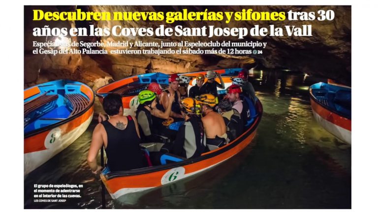 Out & About at the Coves de Sant Joseph – The Longest Navigable Underground River in Europe.