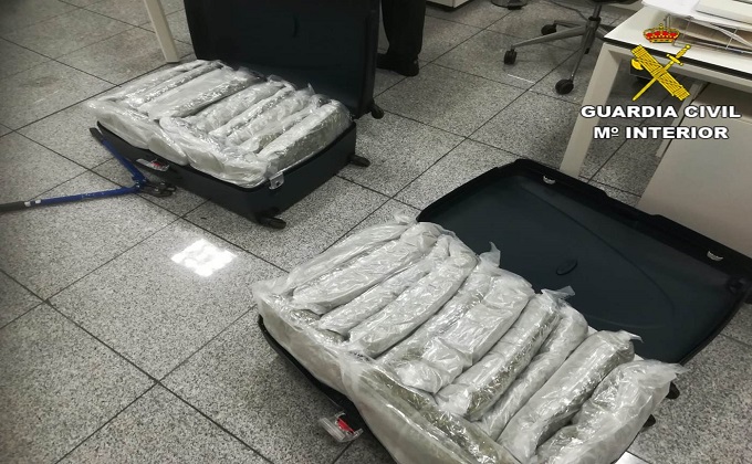 Drugs Seized at Alicante Airport