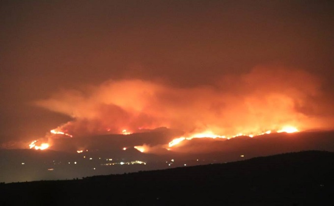 2,500 Evacuated Due To Devastating Fire in Llutxent Near Gandia