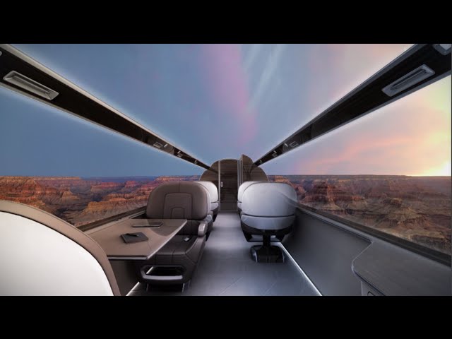Futuristic Plans for Panoramic Window Seats For All