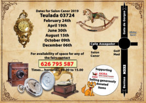 Antiques Fair at Salon Canor @ Salon Canor | Teulada | Comunidad Valenciana | Spain