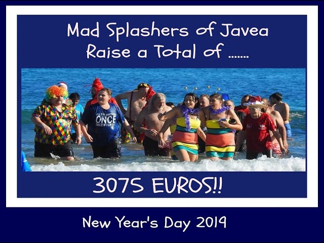 Javea’s New Year Swim 2019