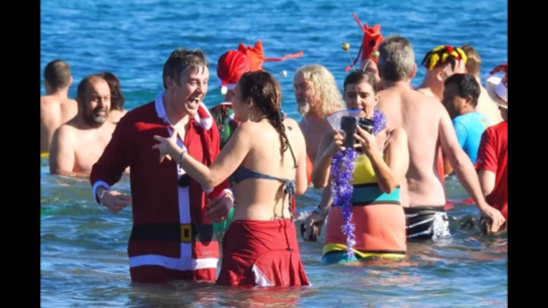 New Year Swim with Lancashire Bruja!