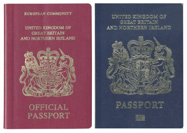 travel to europe on uk passport