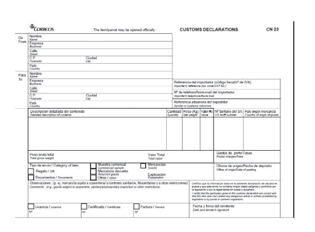 Posting to the UK – New form and Rules on sending tobacco and medicine