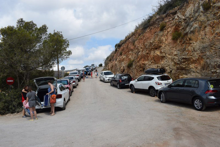 Summer parking fees to be applied at Granadella and Portitxol
