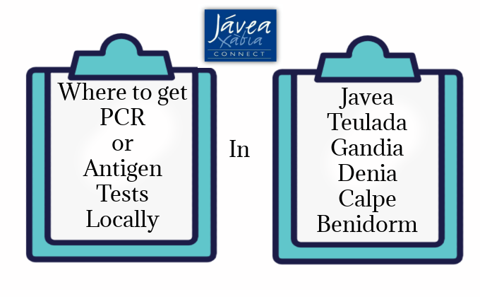 Where to get your PCR/Antigen Tests