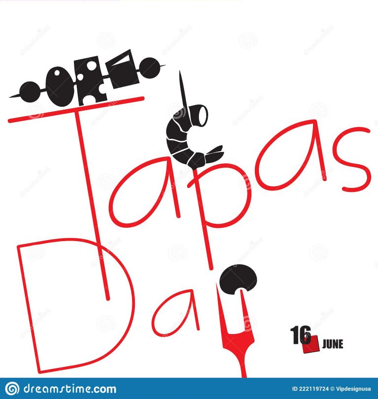 World Tapas Day- Thursday 16th June