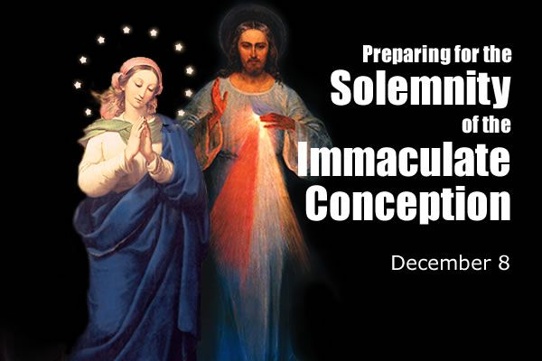 8th December National Holiday – Feast of The Immaculate Conception.