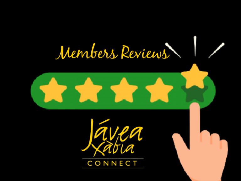 Javea Connect members restaurant recommendations.