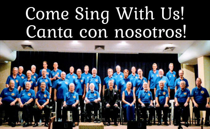 The Costa Blanca Male Voice Choir is seeking more singers