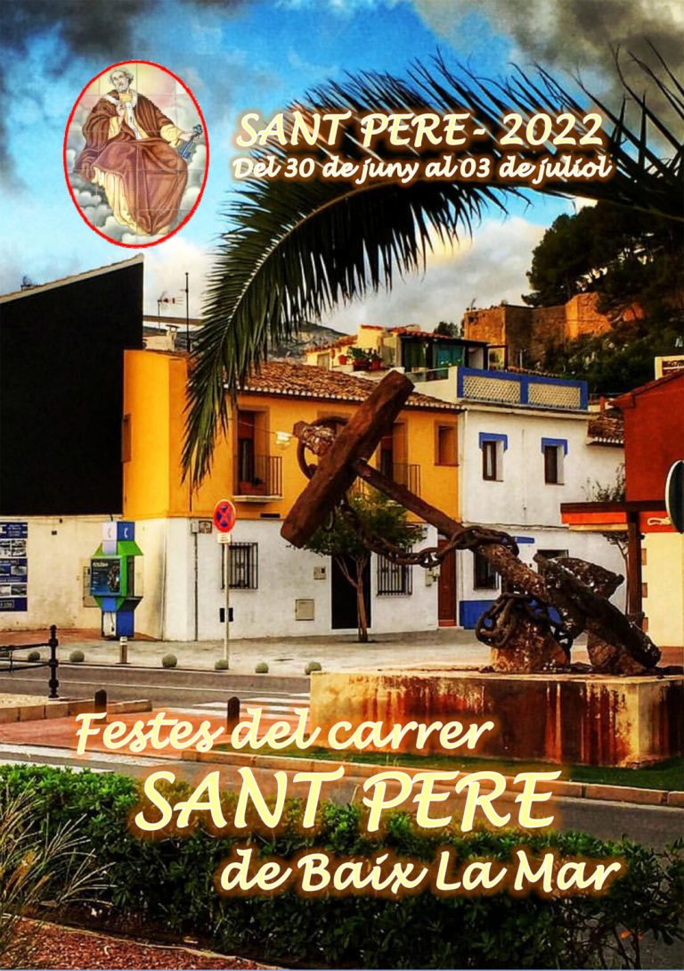 Fiesta! – Sant Pere de Baix la Mar 2022 in Denia