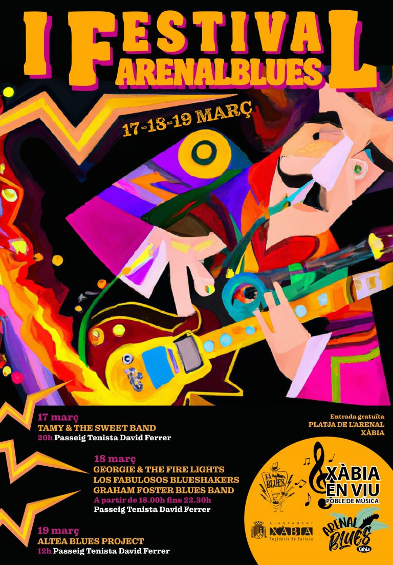 This coming weekend- Javea’s Arenal Blues Festival