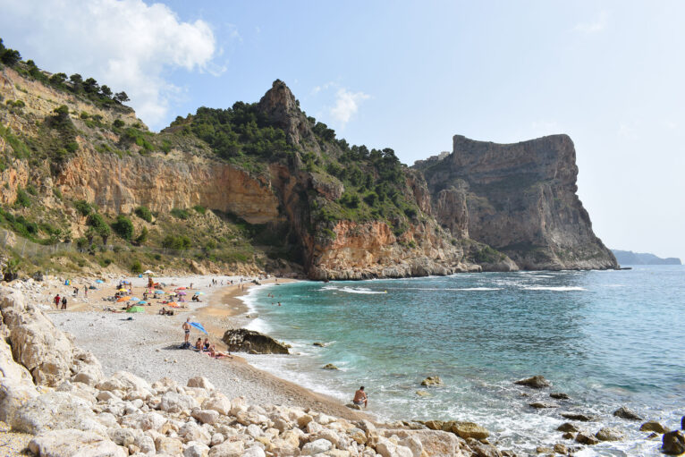 Cala del Moraig – the car park new rules.