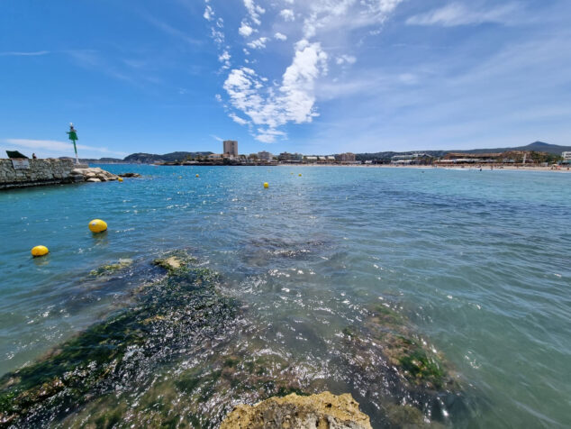 Arenal Beach Blue Flag at risk as sanitary work re-commences.