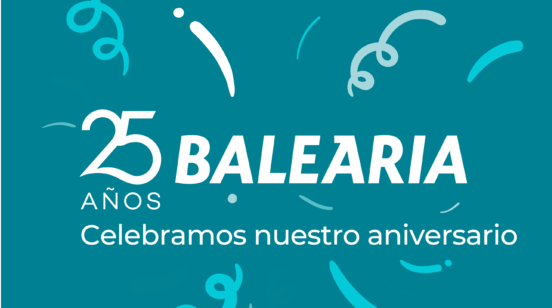 Baleària celebrate its 25th anniversary with a party open to the public