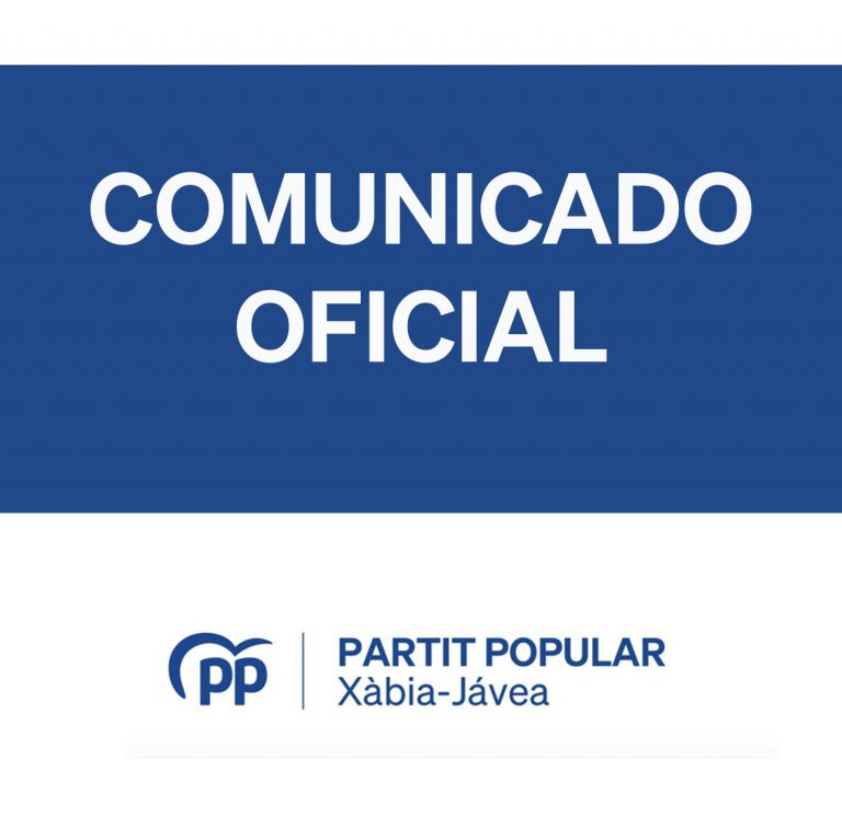 It’s official: Ciudadanos por Jávea gives the government to Partido Popular.