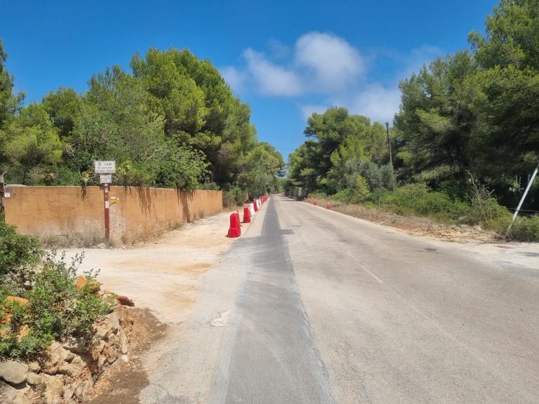 More security on the La Plana road has been initiated.