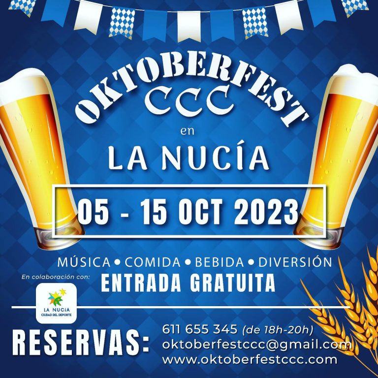 The 2023 Oktoberfest Starts 5th October