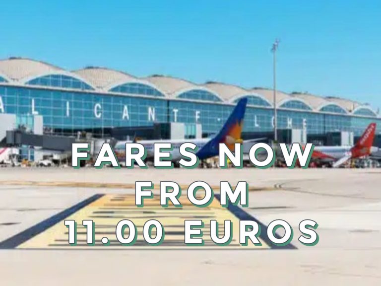 Low fare deals to destinations in Spain, Italy, France and Africa this autumn from Alicante airport.