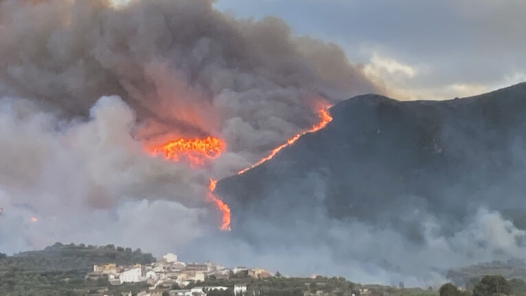 The fire in Montitxelvo – update
