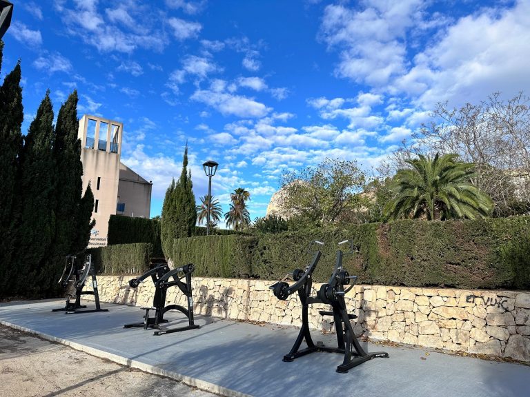 New outdoor gym in Javea is now open