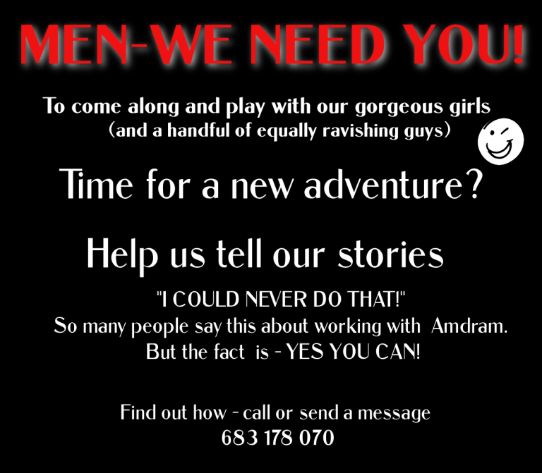 We Need Men!